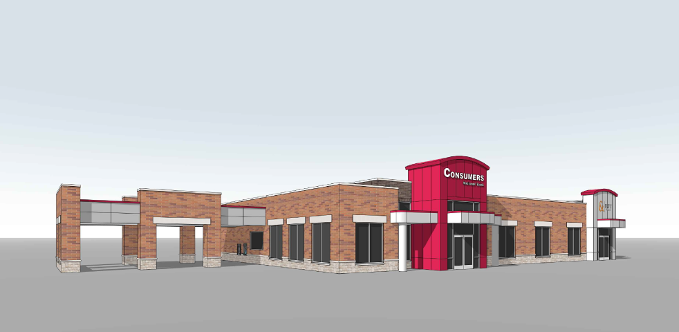 CONSUMERS NATIONAL BANK PURCHASES OUT LOT FOR NEW BRANCH IN BOARDMAN, OHIO